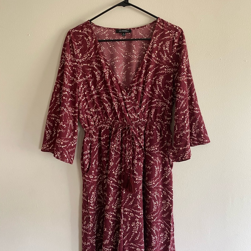 Floral jumpsuit